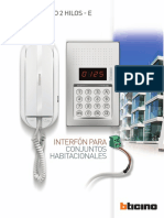 Bt3 Ce Intercom 2hilos