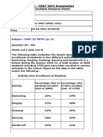 CMAT 2022 Question Paper With Answers