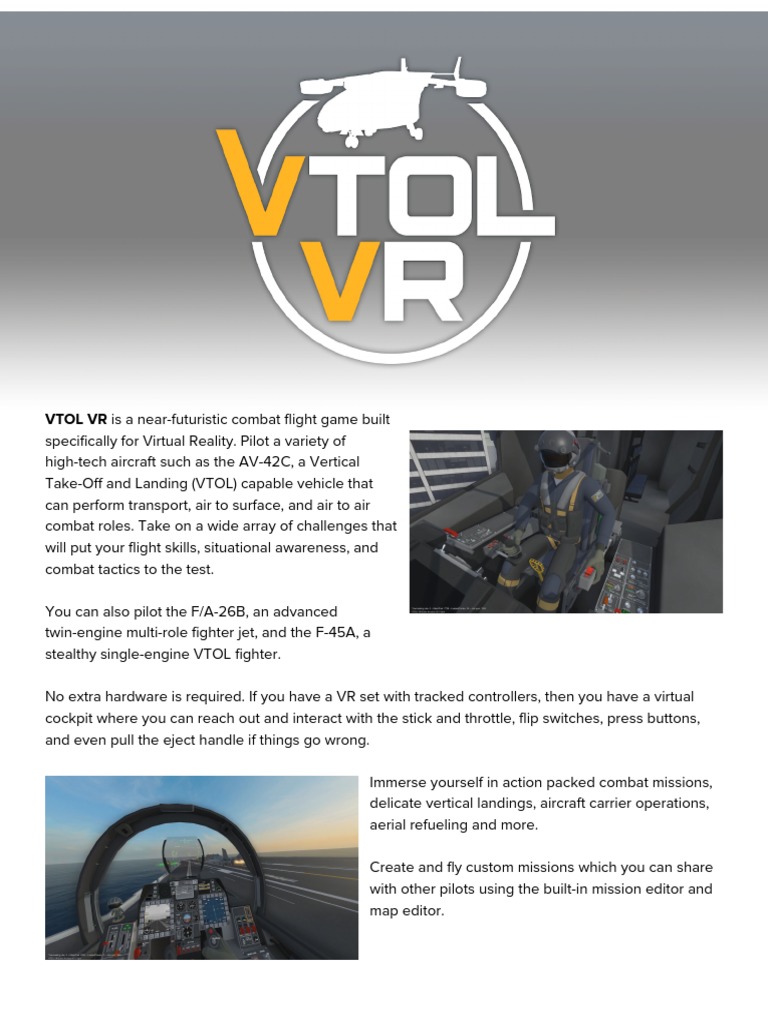 Vtol VR Manual PDF Missile Anti Aircraft Warfare