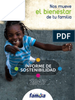 Informe de Sostenibilidad Grupo Familia 2017