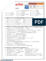 Partitive Articles Ws