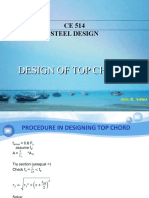 10.SD-Design of Top Chord