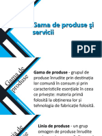 Gama de produse