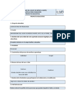 Plantilla para Planeación