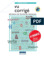 Grammaire Francaise - Revu Et Corrigé