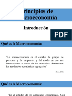 Principios de Macroeconomía (Introducción)