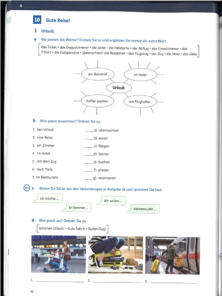 DEUTSCH INTENSIV HÖREN UND SPRECHEN A1-1 - Unterwegs | PDF