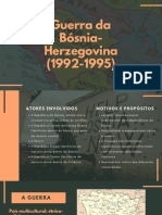 Guerra Da Bósnia (Slides-Apresentação)