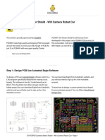 DIY ESP32 Camera Motor Shield - Wifi Camera Robot Car: Step 1: Design PCB Use Autodesk Eagle Software