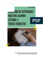 Español 3 Actividades