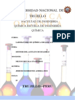 Laboratorio 8 - Quimica Organica I