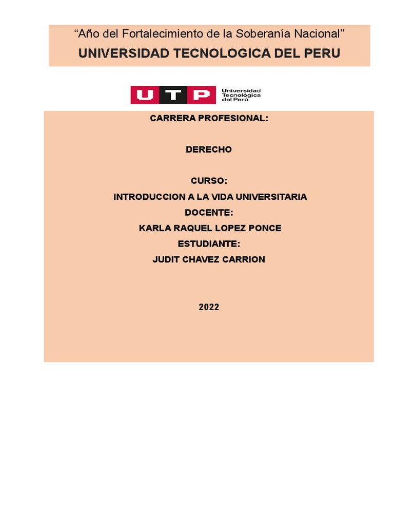 Análisis FODA de Estudiante de Derecho | PDF | Ciencias sociales ...