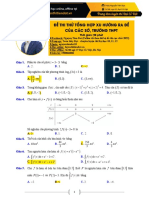 6. (Thầy Nguyễn Tiến Đạt) Đề thi thử tổng hợp xu hướng ra đề của các sở, trường THPT