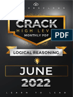 Logical Reasoning Mains PDF - June 2022 1