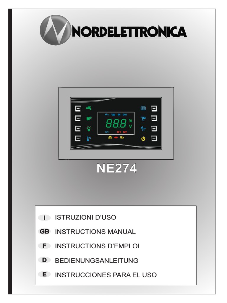 Manual Centralita NE274 Nordelettronica | PDF