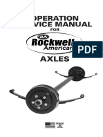 Operation Service Manual For Rockwell American Axles