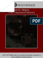 Battlemaps The Haunted Manor BW 01