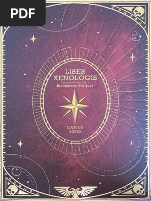 洋書 LIBER XENOLOGIS Darius Hinks / Warhammer Warhammer 40k Liber Xenologis Observations from Blackstone