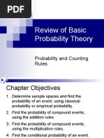 Review of Basic Probability Theory