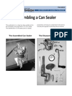 Assembling A Can Sealer