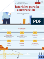 Materiales para La Construcción