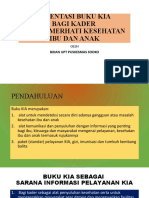 Buku KIA sebagai sarana informasi pelayanan kesehatan ibu dan anak