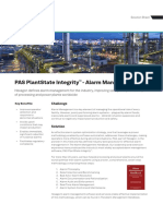 PAS PlantState Integrity™ - Alarm Management Solution Sheet (A4)