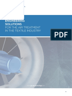 Engineering Solutions: For The Air Treatment in The Textile Industry