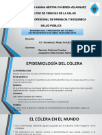 Tema 8 - Epidemiologia y Prevencion Del Colera - Gastroenteritis Por Vibrio Parahemolitico