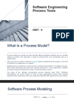 Software Engineering Process Tools: Unit - V
