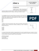 Aplicações Leis de newtonLISTA1