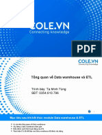 Buổi 1 - Tổng quan về Datawarehouse và ETL