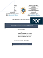 Tp1Ccna-4 Interconnexion Reseaux: Departement de Genie Informatique