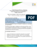 Guía de Actividades y Rúbrica de Evaluación - Unidad 3 - Fase 4 - Relevancia de La Investigación