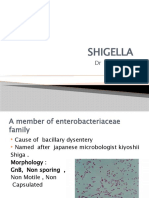 Shigella: DR Soma Bose