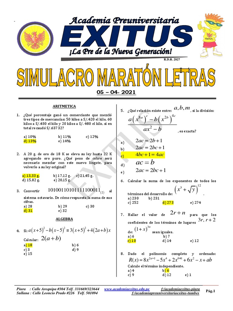 Letras Maratón 05 04 2021 | PDF | Nicotina | La política monetaria