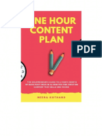 The One Hour Content Plan The Solopreneurs Guide to a Years Worth of Blog Post Ideas in 60  (1)