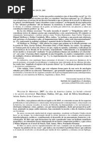 Walter D Mignolo 2007 La Idea de America Latina La