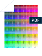 Web Color Code HTML