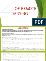 Role of Remote Sensing