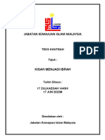 Teks Khutbah Jumaat 17 Jun 2022 - Kisah Menjadi Ibrah