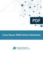 Cisco Nexus 9200 Switch Datasheet