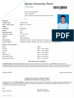 Patliputra University, Patna: Subjects / Papers Details