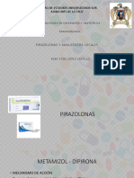 Pirazolonas y Anestesicos Locales