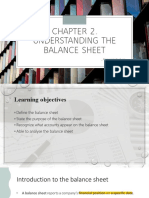 Chapter 2 - Understanding The Balance Sheet