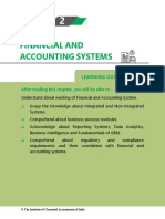 Financial and Accounting Systems: Learning Outcomes