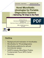Novel Microfluidic Technologies For Portable Diagnostics Systems