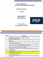 2022 - INS204 Mukavemet II - 10 Hafta Ders Notu