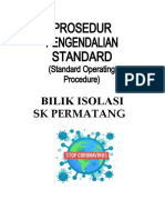 Sop Bilik Isolasi SK Permatang