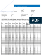 Repayment Schedule - 23 - 38 - 15